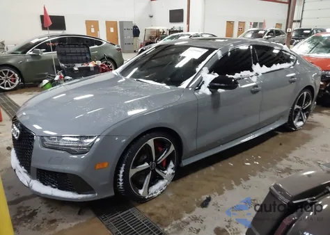 2016 Audi Rs 7 4.0T Prestige z USA, uszkodzony, nr VIN WUAW2AFC0GN900103